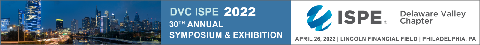 ISPE DVC: 30th Annual Symposium & Exhibition logo